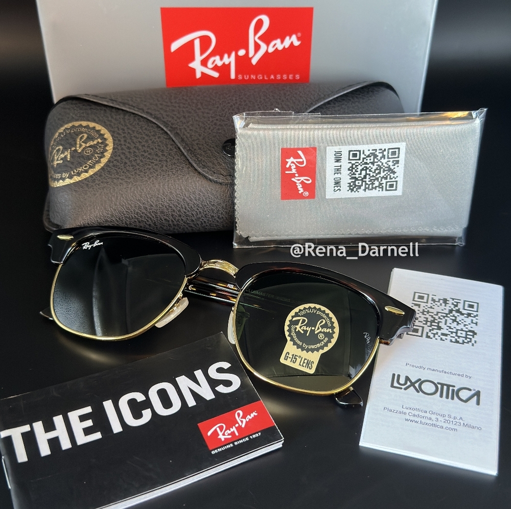 RayBan Clubmaster RB3016 New - Picture 4 of 16